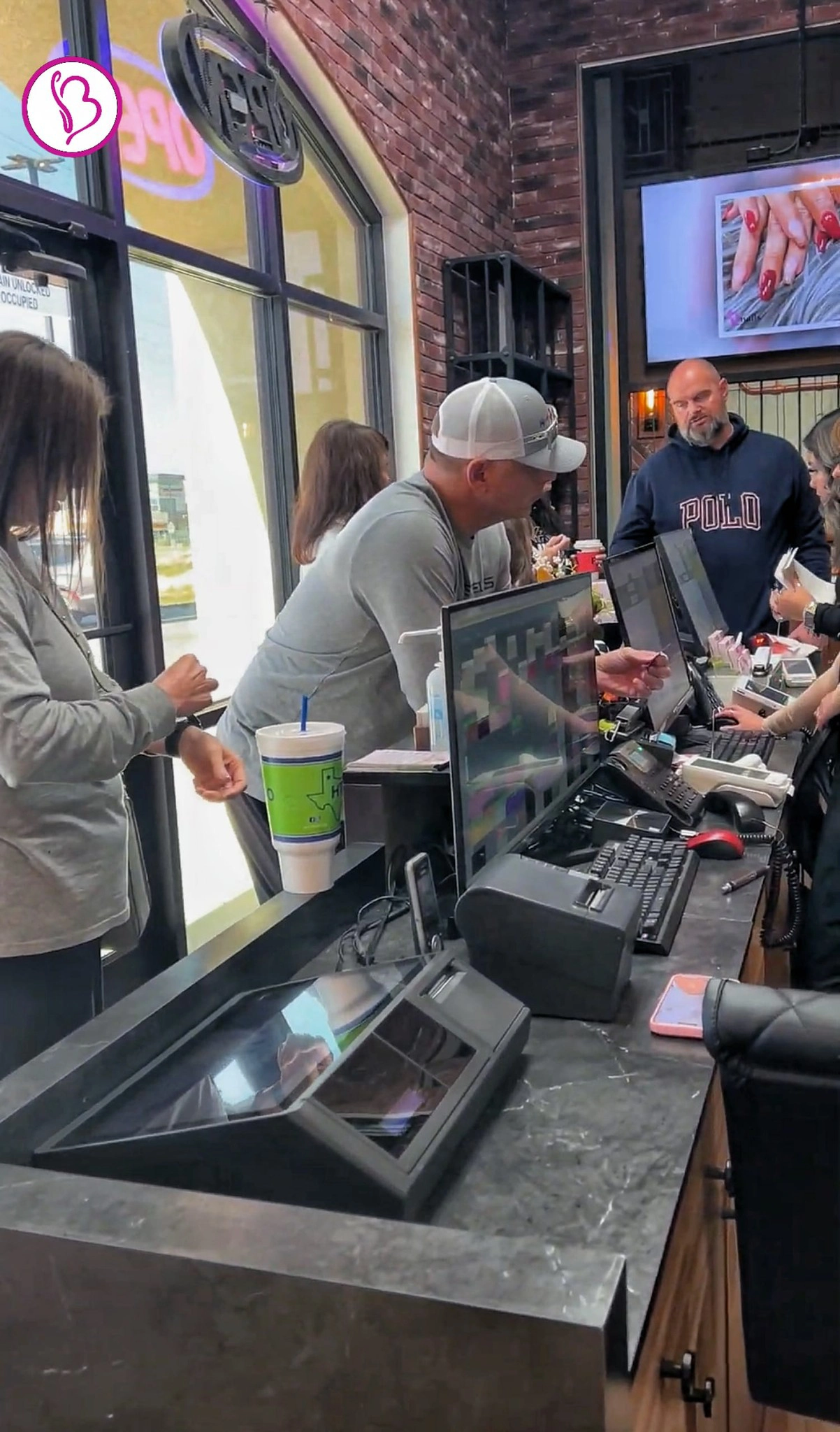 Before and after men’s pedicure results – smoother heels, clean nails, and healthy feet at Bnails Amarillo