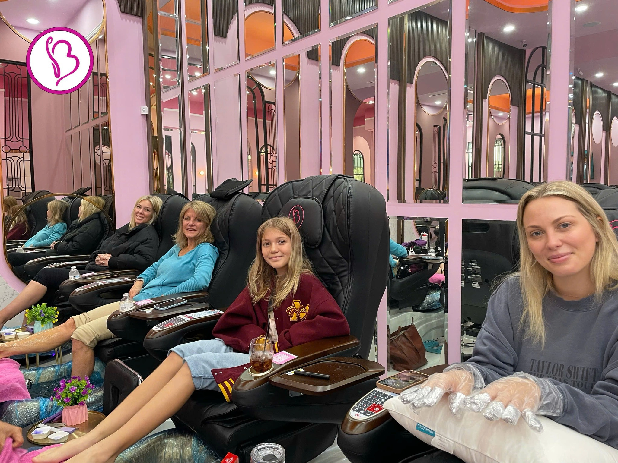 Clean cuticle work and even gel application at Bnails Cedar Park nail salon