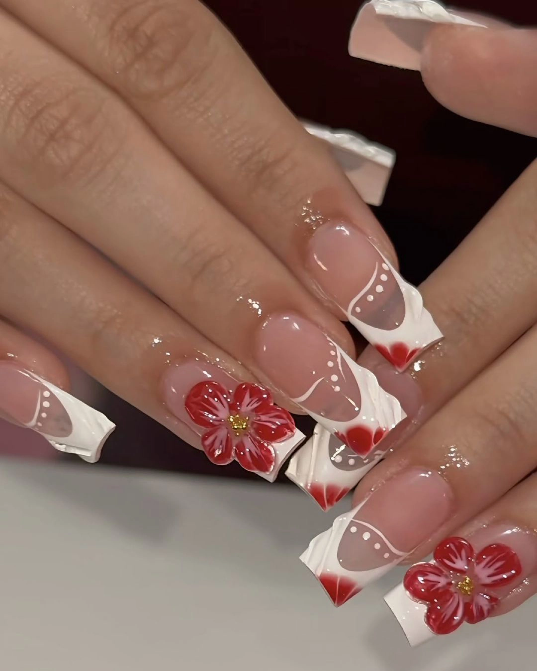 get nails done with polygel nails stronger and comfortable natutural feel