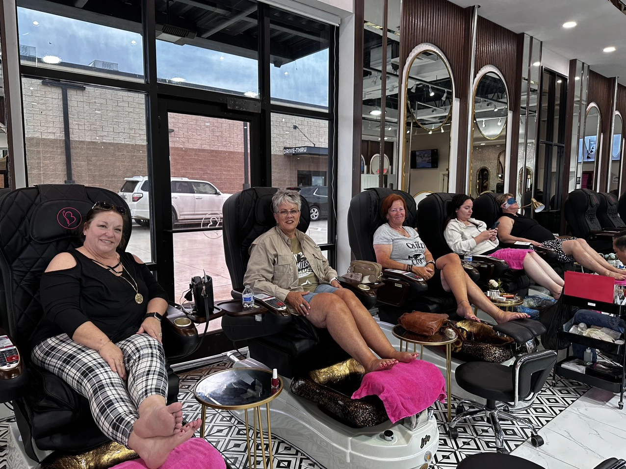 Aubry is best nail artist at bnails lubbock